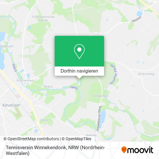 Tennisverein Winnekendonk Karte