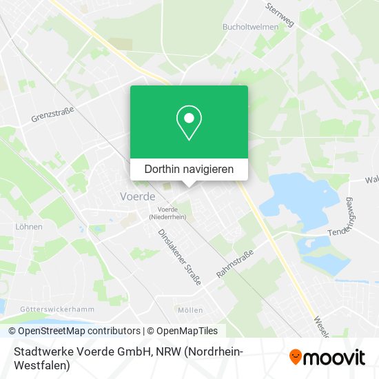 Stadtwerke Voerde GmbH Karte