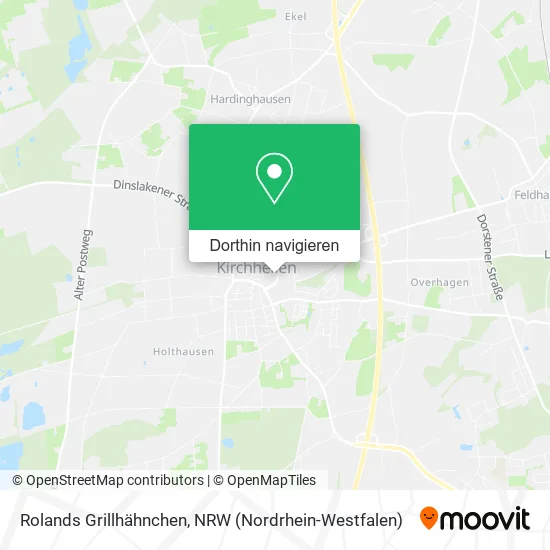 Rolands Grillhähnchen Karte