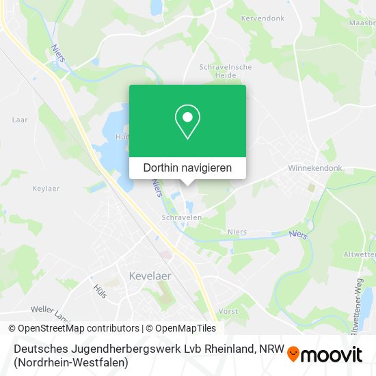 Deutsches Jugendherbergswerk Lvb Rheinland Karte