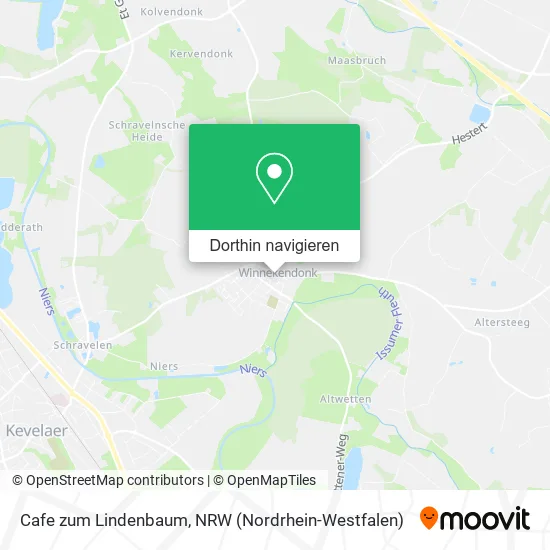 Cafe zum Lindenbaum Karte