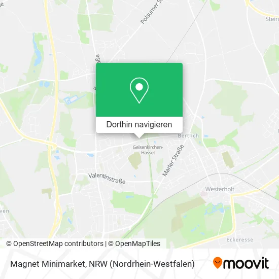 Magnet Minimarket Karte