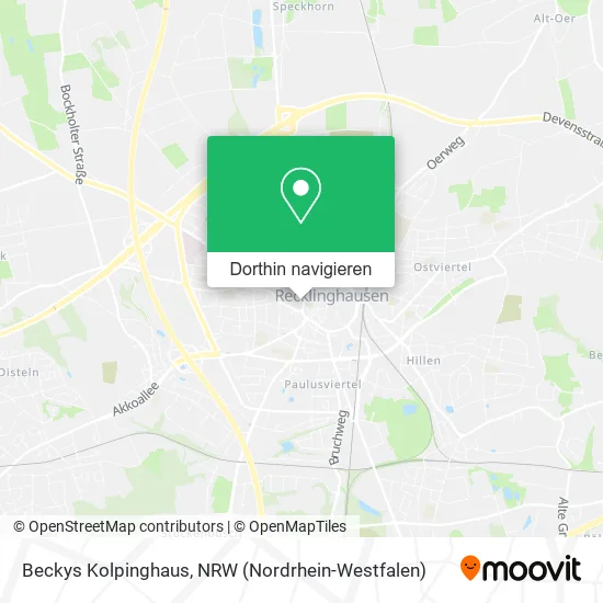 Beckys Kolpinghaus Karte