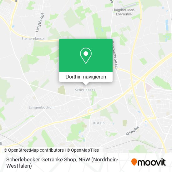 Scherlebecker Getränke Shop Karte