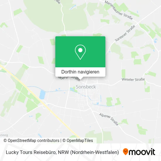 Lucky Tours Reisebüro Karte