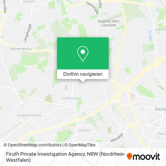 Firuth Private Investigation Agency Karte