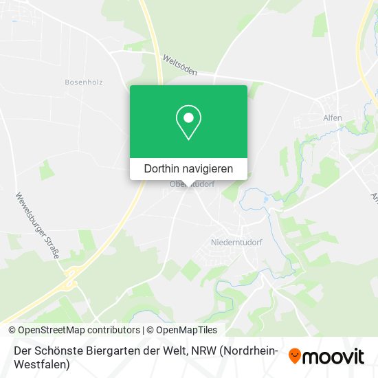 Der Schönste Biergarten der Welt Karte
