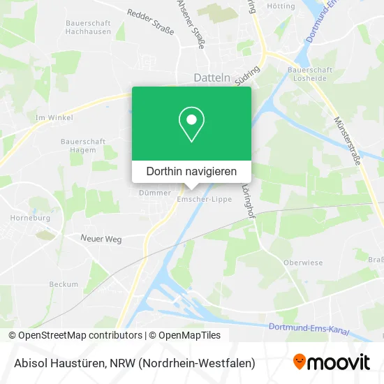 Abisol Haustüren Karte