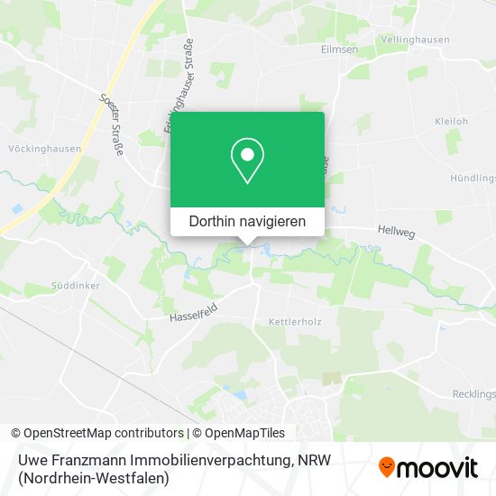Uwe Franzmann Immobilienverpachtung Karte