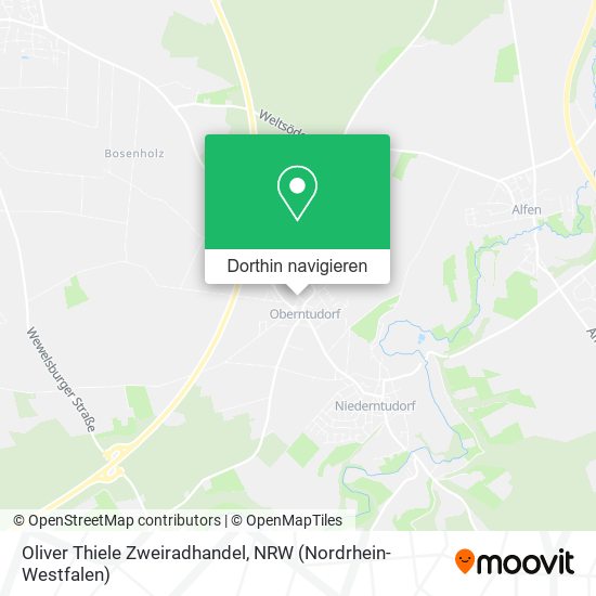 Oliver Thiele Zweiradhandel Karte