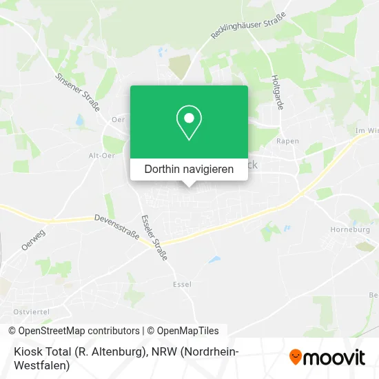 Kiosk Total (R. Altenburg) Karte