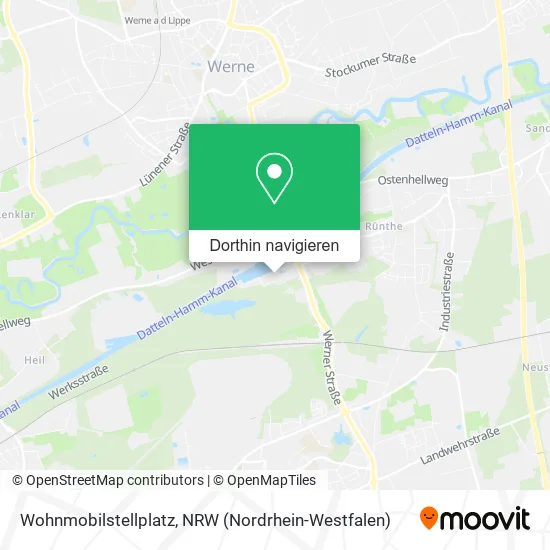 Wohnmobilstellplatz Karte