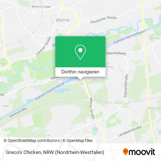 Greco's Chicken Karte