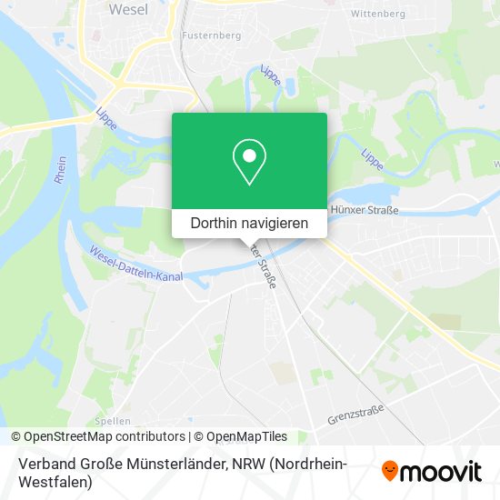 Verband Große Münsterländer Karte