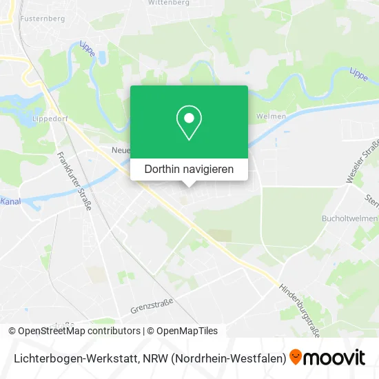 Lichterbogen-Werkstatt Karte