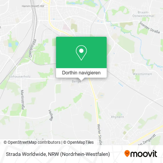 Strada Worldwide Karte