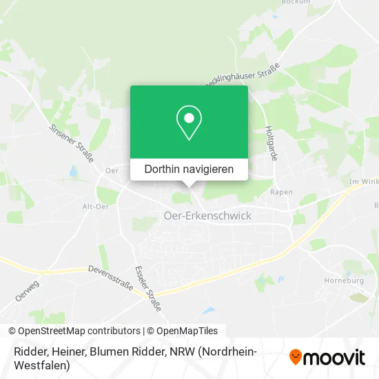 Ridder, Heiner, Blumen Ridder Karte