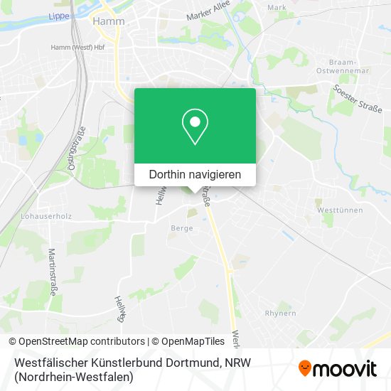 Westfälischer Künstlerbund Dortmund Karte