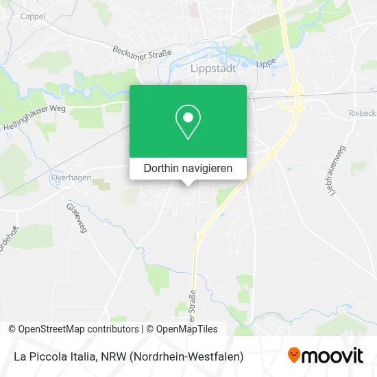 La Piccola Italia Karte