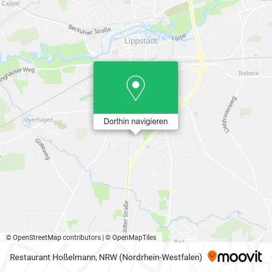 Restaurant Hoßelmann Karte