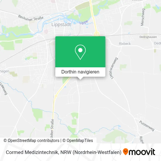 Cormed Medizintechnik Karte