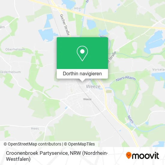 Croonenbroek Partyservice Karte