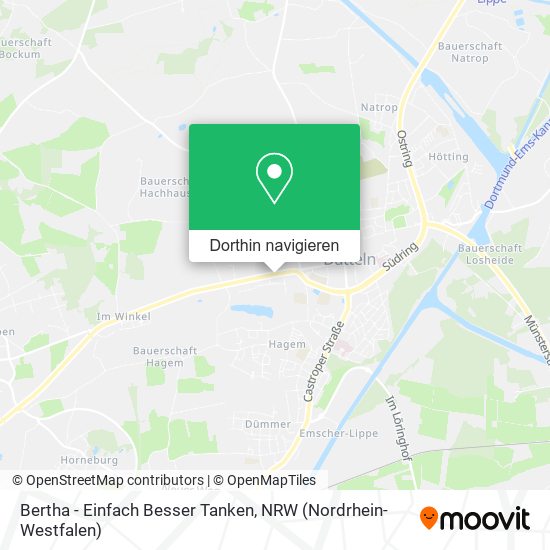 Bertha - Einfach Besser Tanken Karte