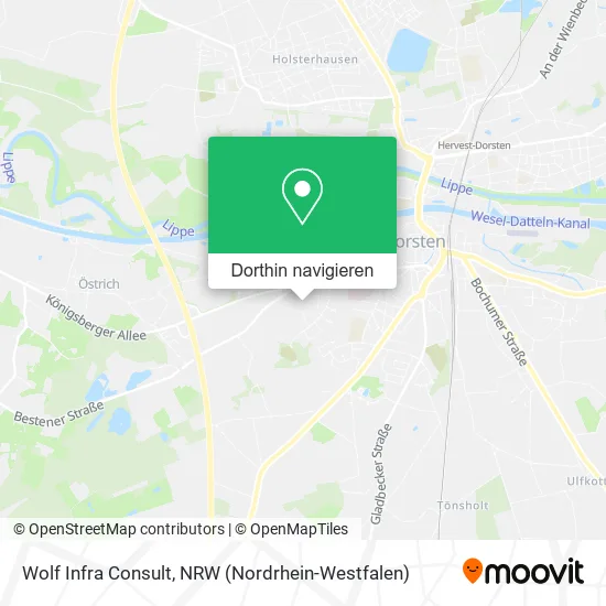 Wolf Infra Consult Karte