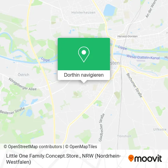 Little One Family.Concept.Store. Karte