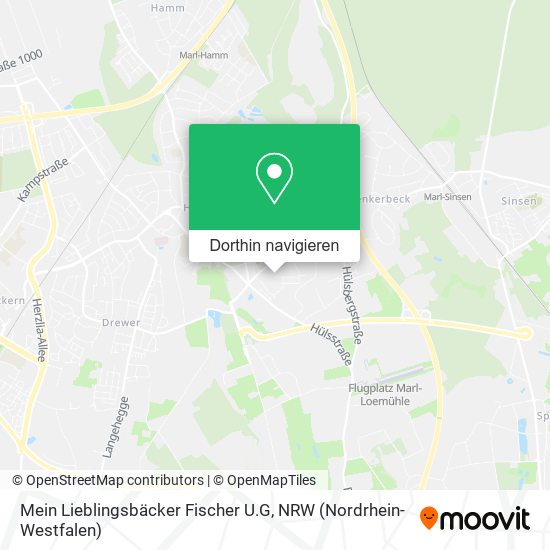 Mein Lieblingsbäcker Fischer U.G Karte