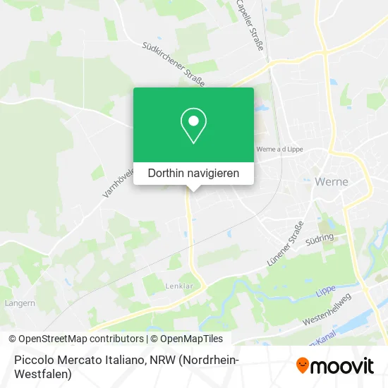 Piccolo Mercato Italiano Karte