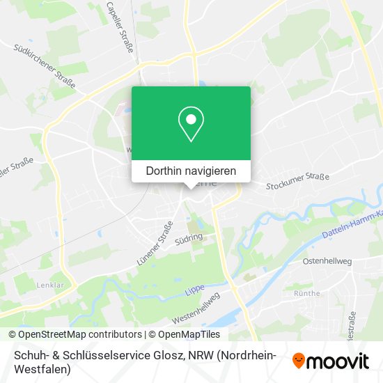Schuh- & Schlüsselservice Glosz Karte