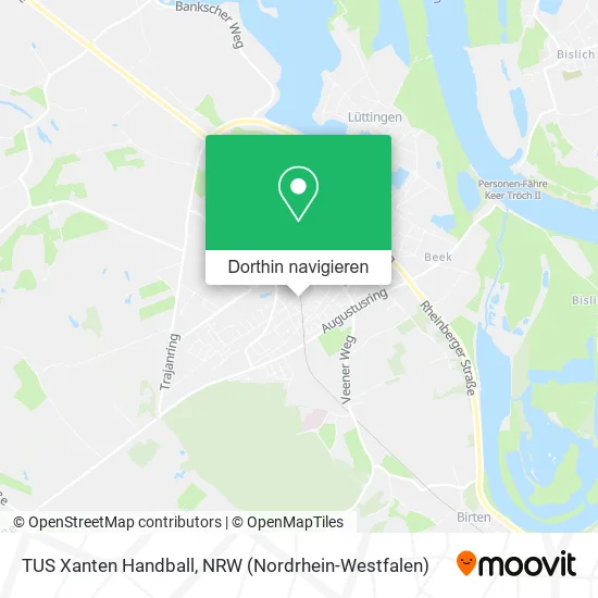 TUS Xanten Handball Karte