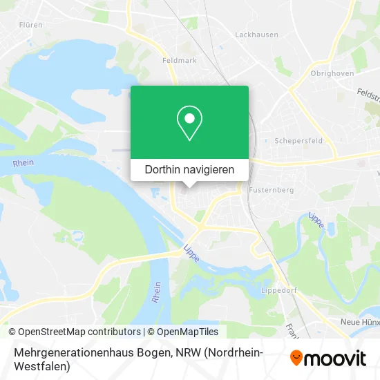 Mehrgenerationenhaus Bogen Karte