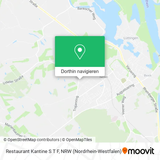 Restaurant Kantine S T F Karte