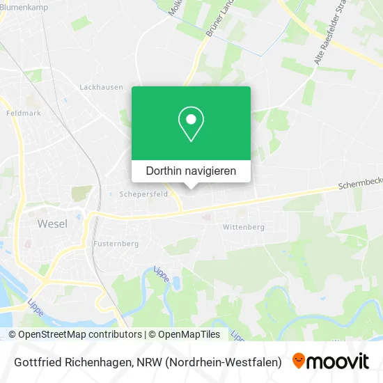 Gottfried Richenhagen Karte