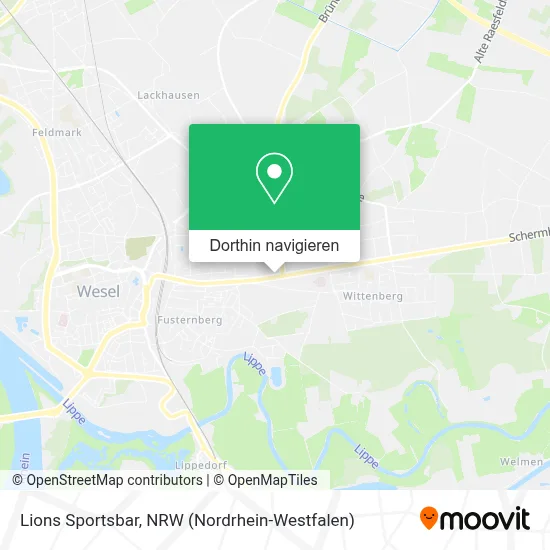 Lions Sportsbar Karte