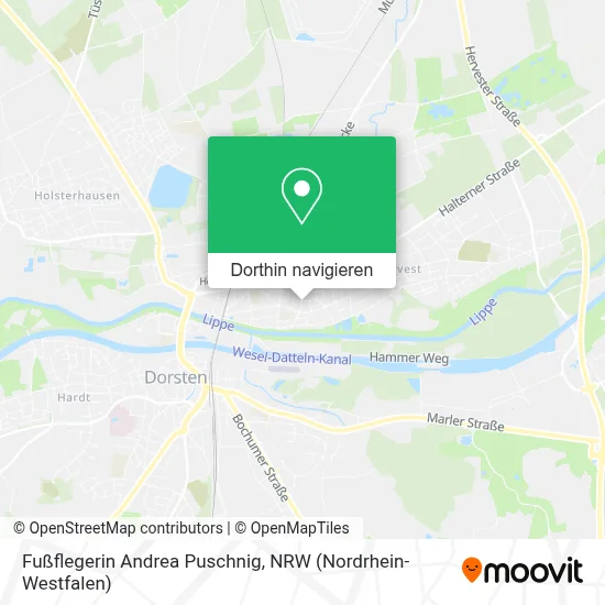 Fußflegerin Andrea Puschnig Karte