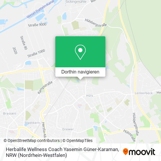 Herbalife Wellness Coach Yasemin Güner-Karaman Karte