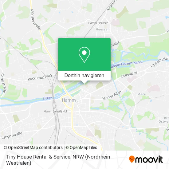 Tiny House Rental & Service Karte