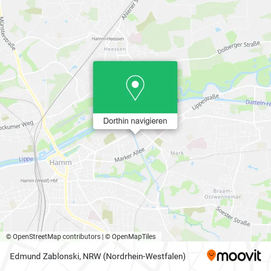 Edmund Zablonski Karte