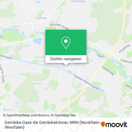 Getränke Oase die Getränkekönner Karte