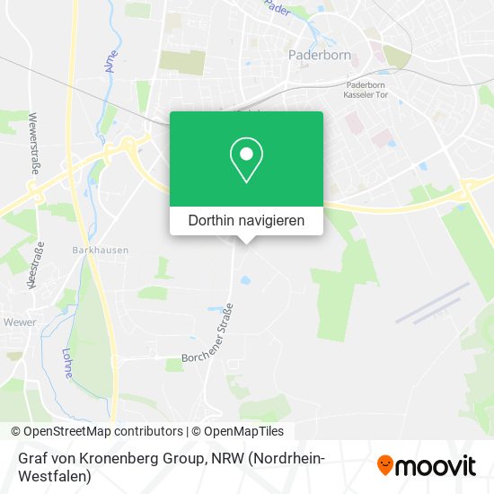 Graf von Kronenberg Group Karte