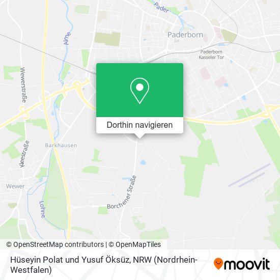 Hüseyin Polat und Yusuf Öksüz Karte