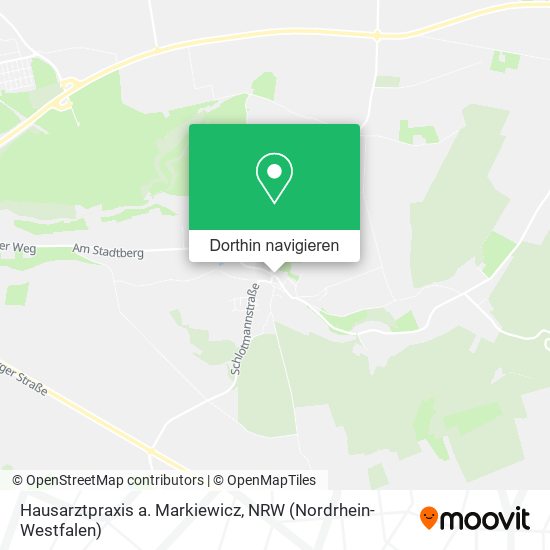Hausarztpraxis a. Markiewicz Karte