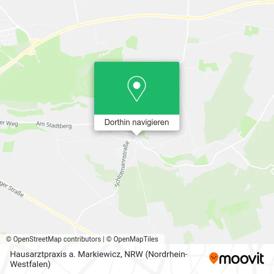 Hausarztpraxis a. Markiewicz Karte