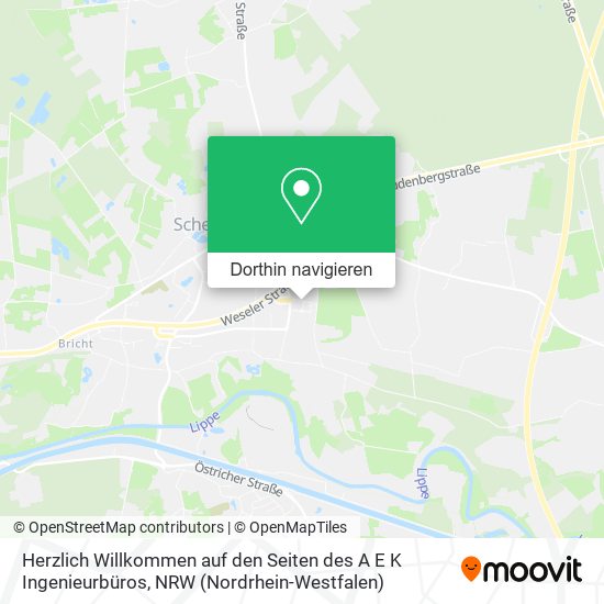 Herzlich Willkommen auf den Seiten des A E K Ingenieurbüros Karte