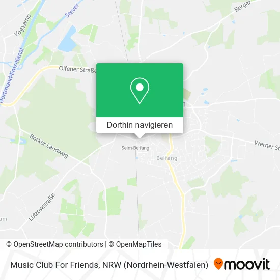 Music Club For Friends Karte