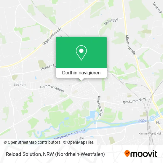 Reload Solution Karte