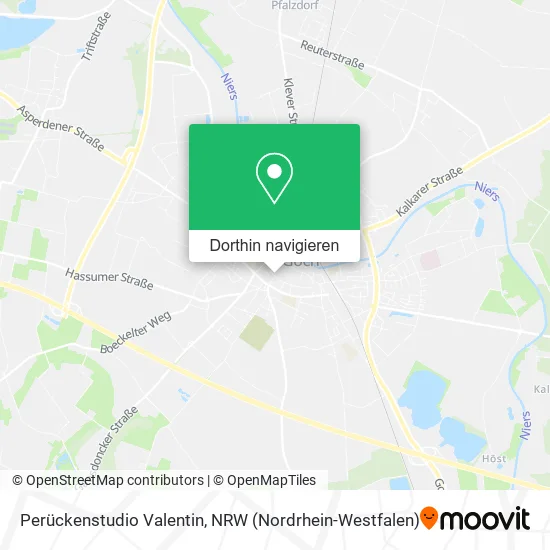 Perückenstudio Valentin Karte